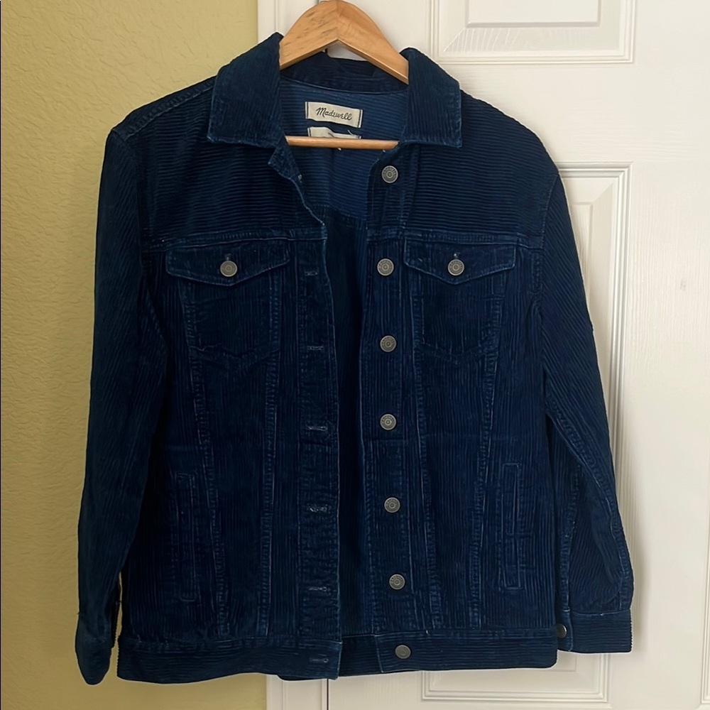Vintage Madewell Blue Corduroy Jacket
